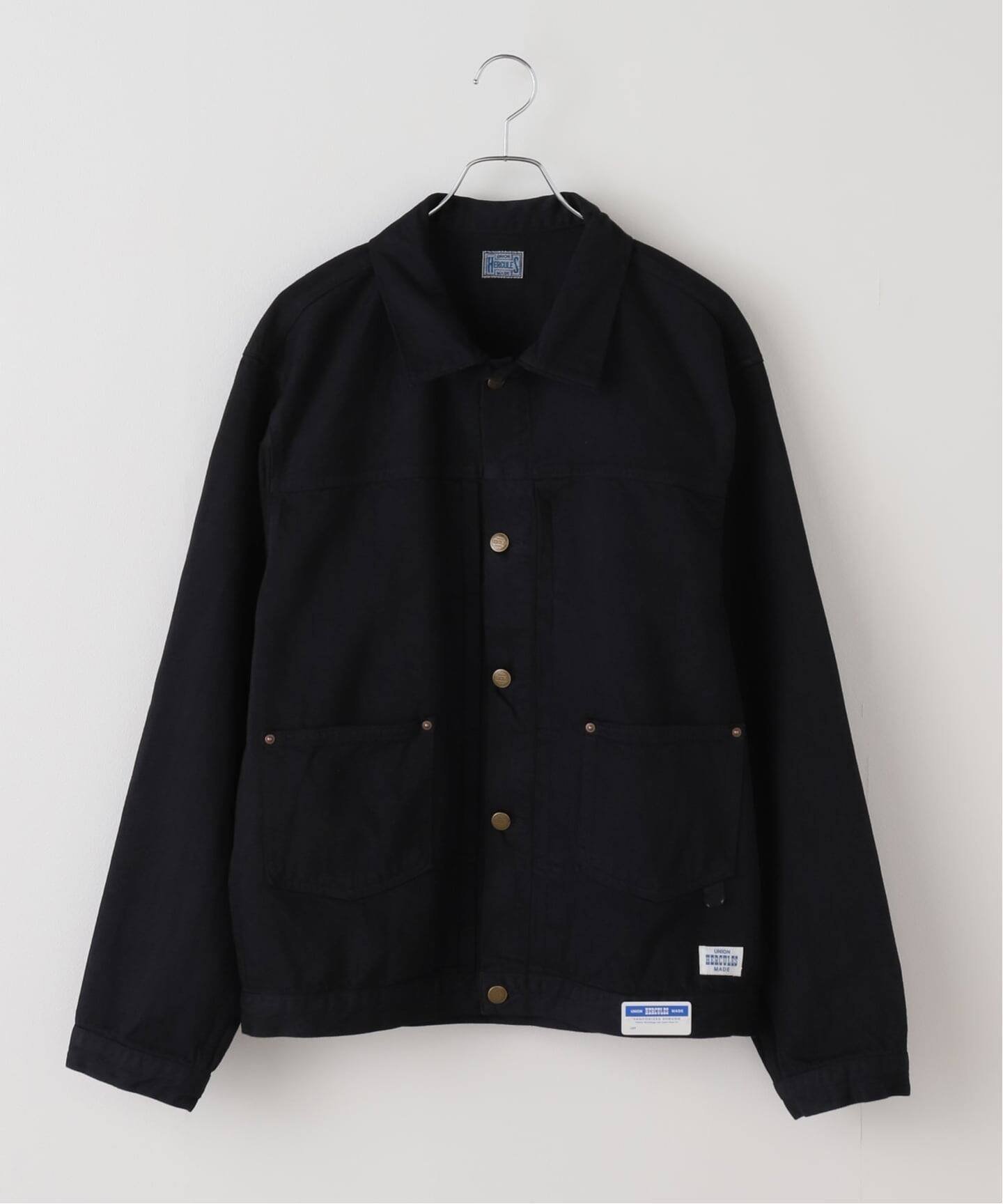 【フレームワーク/FRAMeWORK】のUNION HERCULES/ユニオンヘラクレス MADE DENIM ジャケット インテリア・キッズ・メンズ・レディースファッション・服の通販 founy(ファニー) 　ファッション　Fashion　レディースファッション　Fashion for Women　アウター　Coat / Outerwear Collection　レディースジャケット・軽アウター　Jackets　ジャケット　Jacket, Outerwear　ダメージ　Distressed, Destroyed　デニム　Denim, Jeans Material　ビンテージ　Vintage, Retro Style　ブラック|ID: prp329100004687138 ipo3291000000033845886
