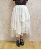 【アクシーズファム/axes femme】の異素材イレヘムロングスカート 人気、トレンドファッション・服の通販 founy(ファニー) ファッション Fashion レディースファッション Fashion for Women スカート Skirts ロングスカート Long Skirts / Maxi & Midi Skirts おすすめ Recommended / Our Picks アシンメトリー Asymmetrical Style クール Cool, Chic シンプル Simple, Minimal ダウン Down, Puffer チュール Tulip, Tulip Motif レース Lace, Lace Fabric 切替 Switching, Contrast Panel 無地 Plain, Solid Color thumbnail 白|ID: prp329100004687170 ipo3291000000033846139