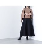 【ナチュラル ビューティー ベーシック/NATURAL BEAUTY BASIC】のウーリッシュカルゼシリーズ フレアスカート 人気、トレンドファッション・服の通販 founy(ファニー) ファッション Fashion レディースファッション Fashion for Women スカート Skirts Aライン・フレアスカート A-Line & Flared Skirts フレア Flare, Flared ポケット Pocket, Pocket Detail ロング Long, Long-Length エレガント 上品 Elegant 洗える Machine Washable thumbnail ブラック|ID: prp329100004687179 ipo3291000000033846220