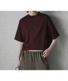 【ガレージ オブ グッド クロージング/GARAGE OF GOOD CLOTHING】の【日本製】モックネック6分袖プルオーバー ボルドー|ID: prp329100004687214 ipo3291000000033846418