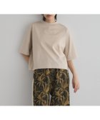 【ガレージ オブ グッド クロージング/GARAGE OF GOOD CLOTHING】の【日本製】モックネック6分袖プルオーバー ライトベージュ|ID: prp329100004687214 ipo3291000000033846419