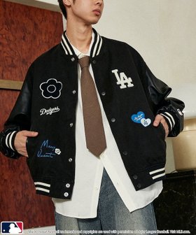 【フリークスストア/FREAK'S STORE】のMLB×MARY QUANT PATCH STUDIUM JACKET/パッチスタジアムジャケット /マリークワント 25FW 人気、トレンドファッション・服の通販 founy(ファニー) ファッション Fashion レディースファッション Fashion for Women アウター Coat / Outerwear Collection レディースジャケット・軽アウター Jackets クラシカル Classical, Vintage-Inspired コラボ Collaboration, Collab コレクション Collection, Seasonal Line スペシャル Special, Limited Edition スリーブ Sleeve, Long Sleeve / Short Sleeve トレンド Trend, Trending Now ミニスカート Mini Skirt, Short Skirt モチーフ Motif, Design Theme リアル Real, Realistic ロンドン London Style, British Inspired A/W・秋冬 Autumn/Winter 冬 Winter / This Winter |ID:prp329100004687216