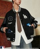 【フリークスストア/FREAK'S STORE】のMLB×MARY QUANT PATCH STUDIUM JACKET/パッチスタジアムジャケット /マリークワント 25FW 人気、トレンドファッション・服の通販 founy(ファニー) ファッション Fashion レディースファッション Fashion for Women アウター Coat / Outerwear Collection レディースジャケット・軽アウター Jackets クラシカル Classical, Vintage-Inspired コラボ Collaboration, Collab コレクション Collection, Seasonal Line スペシャル Special, Limited Edition スリーブ Sleeve, Long Sleeve / Short Sleeve トレンド Trend, Trending Now ミニスカート Mini Skirt, Short Skirt モチーフ Motif, Design Theme リアル Real, Realistic ロンドン London Style, British Inspired A/W・秋冬 Autumn/Winter 冬 Winter / This Winter thumbnail ブラック|ID: prp329100004687216 ipo3291000000033846427