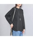 【ユナイテッドアローズ/UNITED ARROWS】のC ラウンドヘム ロングスリーブ カットソー BLACK|ID: prp329100004687224 ipo3291000000033846484