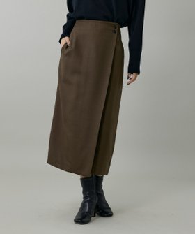 【イネド/INED】のライトカルゼ ラップ風タイトスカート 人気、トレンドファッション・服の通販 founy(ファニー) ファッション Fashion レディースファッション Fashion for Women スカート Skirts エレガント 上品 Elegant シンプル Simple, Minimal スマート Smart, Elegant スリット Slit, Slit Detail フィット Fit, Slim Fit フロント Front, Front Design ポケット Pocket, Pocket Detail ラップ Wrap, Wrap Design ロング Long, Long-Length |ID:prp329100004687231