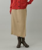 【イネド/INED】のライトカルゼ ラップ風タイトスカート 人気、トレンドファッション・服の通販 founy(ファニー) ファッション Fashion レディースファッション Fashion for Women スカート Skirts エレガント 上品 Elegant シンプル Simple, Minimal スマート Smart, Elegant スリット Slit, Slit Detail フィット Fit, Slim Fit フロント Front, Front Design ポケット Pocket, Pocket Detail ラップ Wrap, Wrap Design ロング Long, Long-Length thumbnail ベージュ|ID: prp329100004687231 ipo3291000000033846547