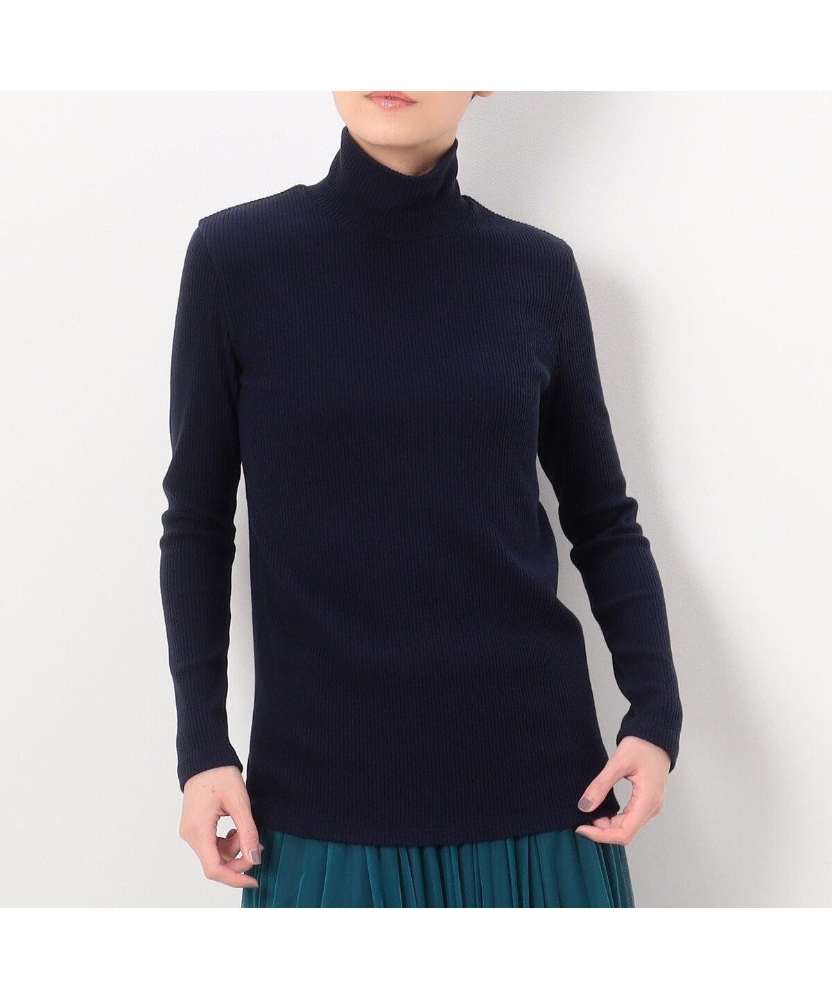 【コムサ/COMME CA】のラグウォームリブニット ハイネックプルオーバー インテリア・キッズ・メンズ・レディースファッション・服の通販 founy(ファニー) 　ファッション　Fashion　レディースファッション　Fashion for Women　トップス・カットソー　Cut & Sew Tops　ニット　Knit Tops & Sweaters　カジュアルプルオーバー・ニットトップス　Pullovers & Knit Tops / Casual Pullovers　インナー　Innerwear　コンパクト　Compact, Small Size　ジャケット　Jacket, Outerwear　ストレッチ　Stretch, Stretchy Fabric　タートルネック　Turtleneck, High Neck　ハイネック　High Neck, Mock Neck　ベーシック　Basic, Essential　A/W・秋冬　Autumn/Winter　09:ネイビー|ID: prp329100004687239 ipo3291000000033846600