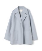 【トゥモローランド/TOMORROWLAND】のプレミアムウールリバー オープンカラーショートコート 人気、トレンドファッション・服の通販 founy(ファニー) ファッション Fashion レディースファッション Fashion for Women アウター Coat / Outerwear Collection コート・ロングコート・ピーコート Long Coats, Peacoats & More ショート Short, Short Length スリット Slit, Slit Detail トレンド Trend, Trending Now ボトム Bottoms, Lower Wear 定番 Standard, Basic Item thumbnail 63 ライトブルー|ID: prp329100004687269 ipo3291000000033905205