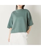 【メルローズ クレール/MELROSE claire】のモックネック5分袖プルオーバー カーキ|ID: prp329100004687274 ipo3291000000033846933