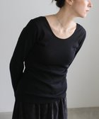 【セレクトモカ/SELECT MOCA】のカップ付き長袖テレコ ブラック-990|ID: prp329100004687279 ipo3291000000033846994