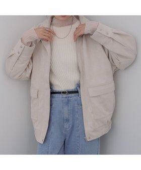 【バブ ブージュルード/Bab Bou Jeloud】の2WAYオーバーブルゾンジャケット 人気、トレンドファッション・服の通販 founy(ファニー) ファッション Fashion レディースファッション Fashion for Women アウター Coat / Outerwear Collection レディースジャケット・軽アウター Jackets ブルゾンジャケット・スポーティアウター Blouson Jackets おすすめ Recommended / Our Picks ジップ Zip, Zipper ジャケット Jacket, Outerwear フェミニン Feminine, Girly ブルゾン Blouson, Bomber Jacket ポケット Pocket, Pocket Detail ミドル Middle Length, Mid Height ワイド Wide, Wide Fit ビジネス 仕事 通勤 Business / Work / Commuting 定番 Standard, Basic Item A/W・秋冬 Autumn/Winter |ID:prp329100004687281