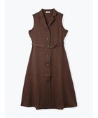 【ルディックパーク/LUDIC PARK】のノースリーブトレンチジレワンピース 人気、トレンドファッション・服の通販 founy(ファニー) ファッション Fashion レディースファッション Fashion for Women アウター Coat / Outerwear Collection ストレート Straight, Straight Cut ツイル Twist, Twisted Detail デニム Denim, Jeans Material ボトム Bottoms, Lower Wear ポケット Pocket, Pocket Detail マーブル Marble, Marble Pattern ワイド Wide, Wide Fit エレガント 上品 Elegant thumbnail 茶|ID: prp329100004687303 ipo3291000000033847179