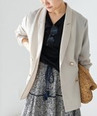 【ルクールブラン/le.coeur blanc】のメッシュダブルブレストジャケット 人気、トレンドファッション・服の通販 founy(ファニー) ファッション Fashion レディースファッション Fashion for Women アウター Coat / Outerwear Collection レディースジャケット・軽アウター Jackets おすすめ Recommended / Our Picks シアー Sheer, See-Through ジャケット Jacket, Outerwear ダブル Double, Double-Breasted デニム Denim, Jeans Material メッシュ Mesh, Net Fabric エレガント 上品 Elegant thumbnail ベージュ|ID: prp329100004687321 ipo3291000000033847269