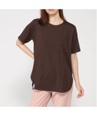【ラナン/Ranan】のRanan/ B.C ひんやり!UV!ラウンドヘムプルオーバー ダークブラウン|ID: prp329100004687329 ipo3291000000033847339