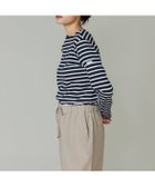 【イネド/INED】のBOAT NECK L/S P.O. ボートネックカットソー《ORCIVAL》 ブラック|ID: prp329100004687347 ipo3291000000033847510