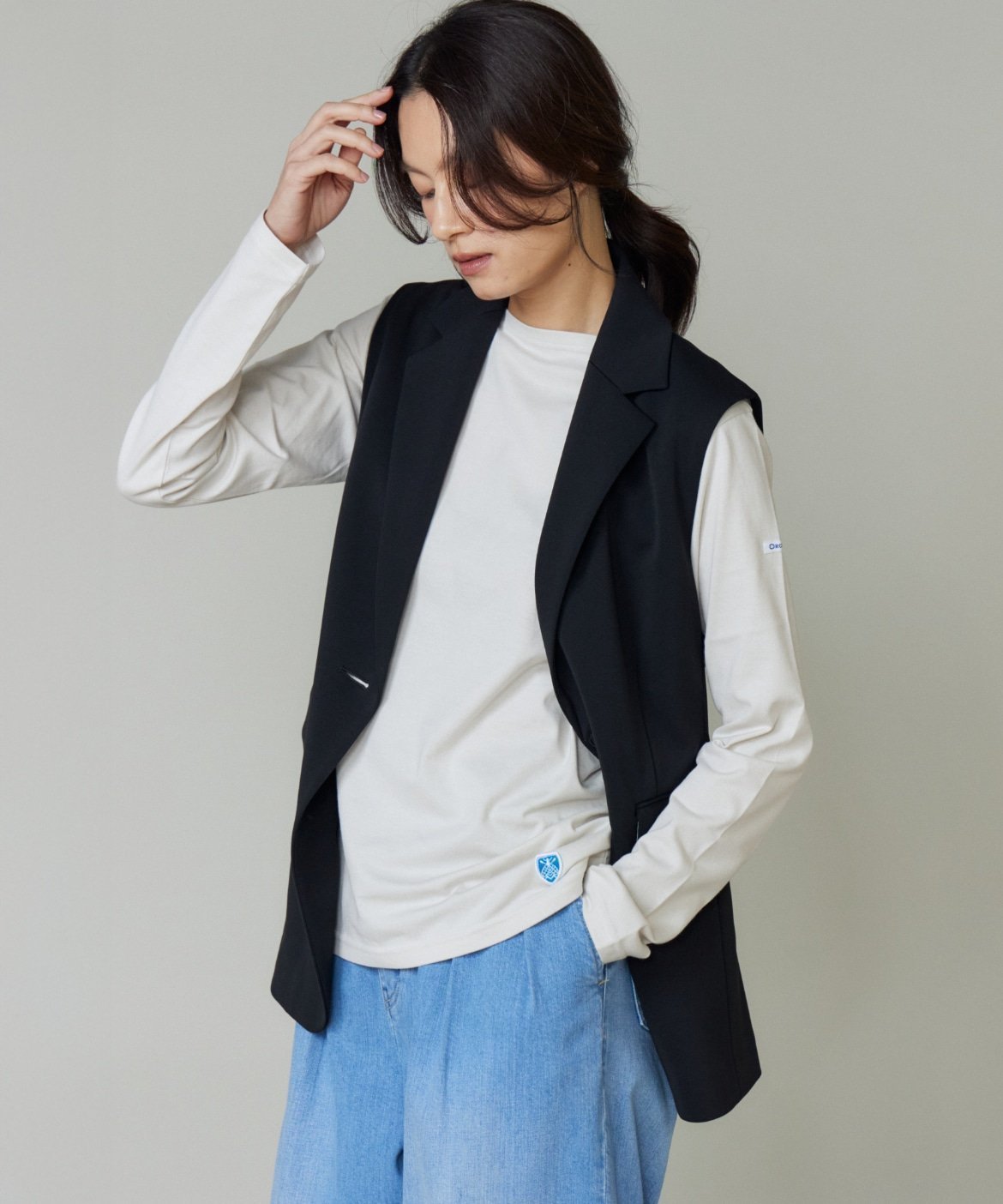 【イネド/INED】のBOAT NECK L/S P.O. ボートネックカットソー《ORCIVAL》 インテリア・キッズ・メンズ・レディースファッション・服の通販 founy(ファニー) 　ファッション　Fashion　レディースファッション　Fashion for Women　トップス・カットソー　Cut & Sew Tops　カットソー・ベーシックTシャツ　Cut-and-Sewn Tops / Stretch Tees & Basics　インナー　Innerwear　カットソー　Cut and Sewn Top　スリーブ　Sleeve, Long Sleeve / Short Sleeve　ボーダー　Border, Stripe　ロング　Long, Long-Length　定番　Standard, Basic Item　秋　Autumn　アイボリー|ID: prp329100004687347 ipo3291000000033847513
