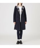 【ブルーレーベル クレストブリッジ/BLUE LABEL CRESTBRIDGE】のクレストブリッジチェックリバーシブルダンボールコーディガン 人気、トレンドファッション・服の通販 founy(ファニー) ファッション Fashion レディースファッション Fashion for Women おすすめ Recommended / Our Picks インナー Innerwear カットソー Cut and Sewn Top コーディガン Coatigan, Knit Coat チェック Check, Plaid, Tartan プリント Print, Printed Pattern リバーシブル Reversible, Two-Sided 無地 Plain, Solid Color thumbnail ネイビー|ID: prp329100004687351 ipo3291000000033847543
