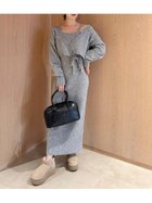 【スナイデル/SNIDEL】のカシュクールカーディガンセットキャミワンピース GRY[006]|ID: prp329100004687400 ipo3291000000033999691
