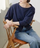 【ジェミール/gemeil】のボートネックウエストジップカットソー(IF-223) ネイビー|ID: prp329100004687426 ipo3291000000033848167