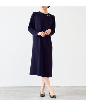【メルローズ クレール/MELROSE claire】の【noir】入卒園式・卒業式・入学式・お仕事にも困らない カットジョーゼットロングワンピース(一部WEB限定サイズ) 人気、トレンドファッション・服の通販 founy(ファニー) ファッション Fashion レディースファッション Fashion for Women ワンピース Dresses おすすめ Recommended / Our Picks シンプル Simple, Minimal ジョーゼット Georgette, Semi-Sheer Fabric センター Center, Center Line ネックレス Necklace, Pendant Necklace バランス Balance, Style Balance パール Pearl, Pearl Accent ポケット Pocket, Pocket Detail ロング Long, Long-Length エレガント 上品 Elegant ビジネス 仕事 通勤 Business / Work / Commuting 入学式 Entrance Ceremony 卒業式 Graduation Ceremony |ID:prp329100004687432