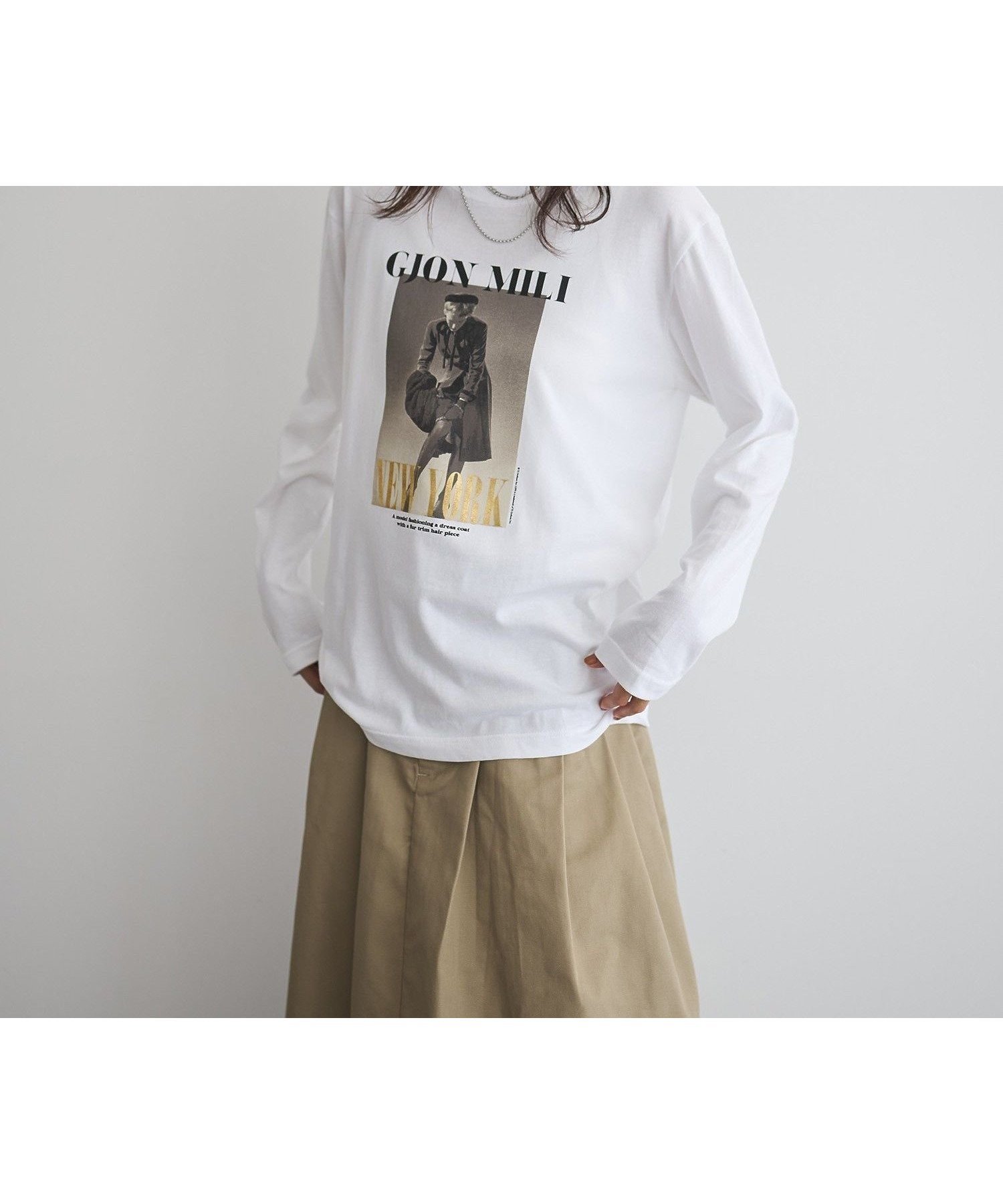 【ガレージ オブ グッド クロージング/GARAGE OF GOOD CLOTHING】の【GOOD ROCK SPEED】LIFE GJON MILI ロンT インテリア・キッズ・メンズ・レディースファッション・服の通販 founy(ファニー) 　ファッション　Fashion　レディースファッション　Fashion for Women　トップス・カットソー　Cut & Sew Tops　ロングTシャツ・Tシャツ　Longline T-Shirts & Tees　おすすめ　Recommended / Our Picks　コレクション　Collection, Seasonal Line　ボックス　Boxy, Box Shape　ポケット　Pocket, Pocket Detail　リュクス　Luxury, Elegant, High-End, Chic　雑誌　Magazine, Fashion Magazine　ホワイト|ID: prp329100004687433 ipo3291000000033848238