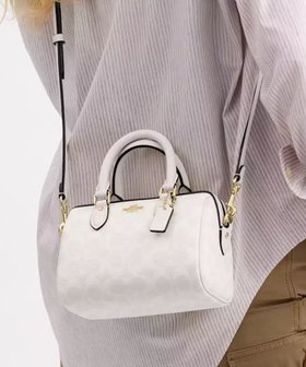 【コーチ/COACH】の【公式】ミニ ローアン クロスボディ バッグ・シグネチャー キャンバス 人気、トレンドファッション・服の通販 founy(ファニー) ファッション Fashion レディースファッション Fashion for Women iPhone アイフォーン iPhone キャンバス Canvas, Canvas Fabric ラップ Wrap, Wrap Design |ID:prp329100004687465