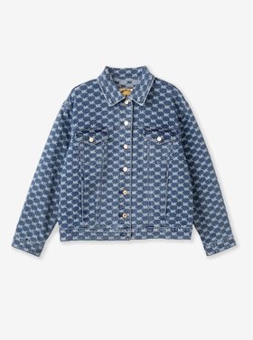 【マイケルコース/MICHAEL KORS】のエラスティック ジャカード デニム トラックジャケット マイケルコース 人気、トレンドファッション・服の通販 founy(ファニー) ファッション Fashion レディースファッション Fashion for Women アウター Coat / Outerwear Collection レディースジャケット・軽アウター Jackets コレクション Collection, Seasonal Line ジャカード／ジャガード Jacquard, Woven Pattern ジャケット Jacket, Outerwear デニム Denim, Jeans Material ラグジュアリー Luxury, Elegant |ID:prp329100004687475