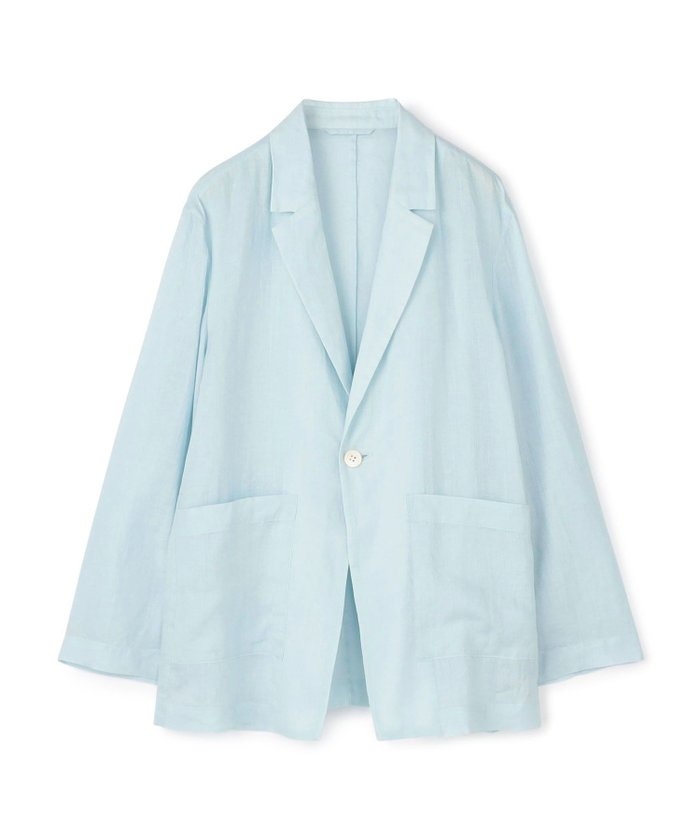 【トゥモローランド/TOMORROWLAND】のラミーソリッド シングルジャケット インテリア・キッズ・メンズ・レディースファッション・服の通販 founy(ファニー) https://founy.com/ ファッション Fashion レディースファッション Fashion for Women アウター Coat / Outerwear Collection レディースジャケット・軽アウター Jackets シアー Sheer, See-Through ジャケット Jacket, Outerwear バランス Balance, Style Balance リラックス Relax, Relaxed Fit |ID: prp329100004687587 ipo3291000000033930472