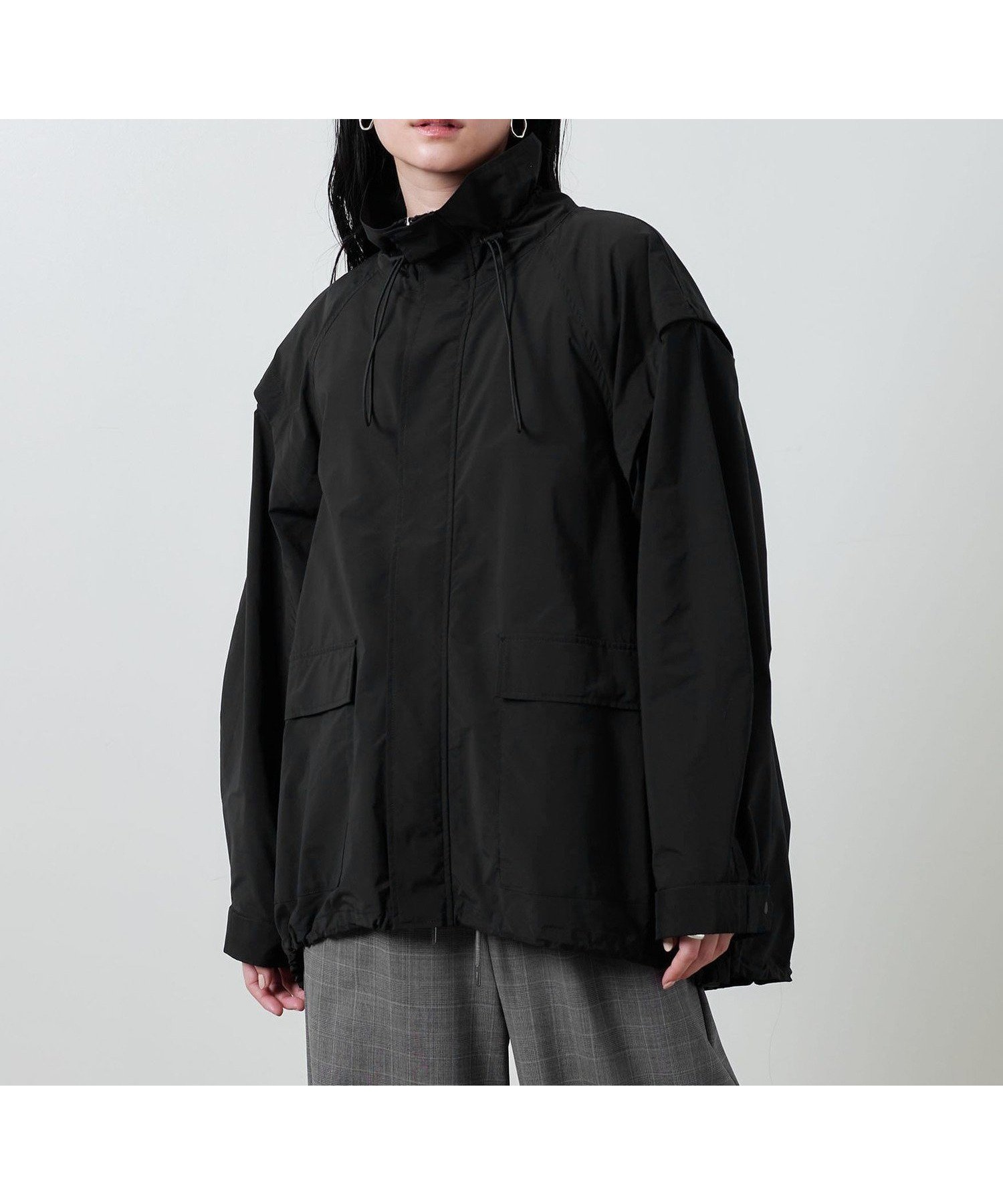 【ユナイテッドアローズ/UNITED ARROWS】のMARW UNITED ARROWS 2WAY ブルゾン インテリア・キッズ・メンズ・レディースファッション・服の通販 founy(ファニー) 　ファッション　Fashion　レディースファッション　Fashion for Women　アウター　Coat / Outerwear Collection　ブルゾンジャケット・スポーティアウター　Blouson Jackets　人気　Popular, Best Seller　フラップ　Flap, Flap Pocket　ブルゾン　Blouson, Bomber Jacket　ベスト　Vest, Waistcoat　ポケット　Pocket, Pocket Detail　メッシュ　Mesh, Net Fabric　ヨーク　Yoke, Yoke Design　ビジネス 仕事 通勤　Business / Work / Commuting　BLACK|ID: prp329100004687615 ipo3291000000033849990