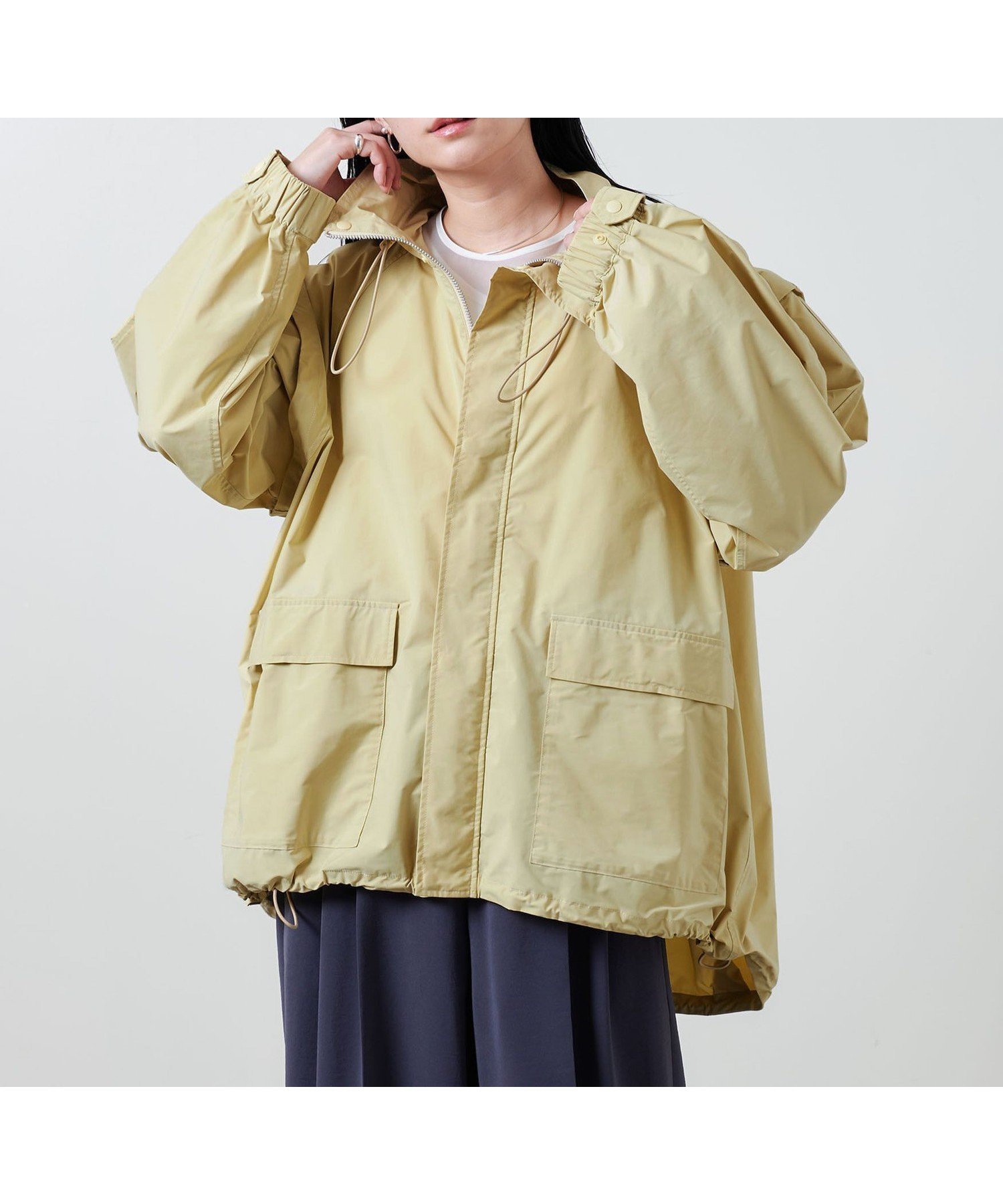 【ユナイテッドアローズ/UNITED ARROWS】のMARW UNITED ARROWS 2WAY ブルゾン インテリア・キッズ・メンズ・レディースファッション・服の通販 founy(ファニー) 　ファッション　Fashion　レディースファッション　Fashion for Women　アウター　Coat / Outerwear Collection　ブルゾンジャケット・スポーティアウター　Blouson Jackets　人気　Popular, Best Seller　フラップ　Flap, Flap Pocket　ブルゾン　Blouson, Bomber Jacket　ベスト　Vest, Waistcoat　ポケット　Pocket, Pocket Detail　メッシュ　Mesh, Net Fabric　ヨーク　Yoke, Yoke Design　ビジネス 仕事 通勤　Business / Work / Commuting　CREAM|ID: prp329100004687615 ipo3291000000033849992