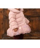 【パンパンテュテュ/panpantutu / KIDS】のお花とリボンのバルーンコート(80-130cm) 人気、トレンドファッション・服の通販 founy(ファニー) ファッション Fashion キッズファッション Fashion for Kids アンティーク Antique-Inspired センター Center, Center Line ダブル Double, Double-Breasted バルーン Balloon, Balloon Silhouette モコモコ Fuzzy, Fluffy モチーフ Motif, Design Theme ラベンダー Lavender リボン Ribbon, Bow ループ Loop, Loop Knit ロマンティック Romantic, Feminine Style A/W・秋冬 Autumn/Winter thumbnail エンジェルピンク|ID: prp329100004687624 ipo3291000000034119268