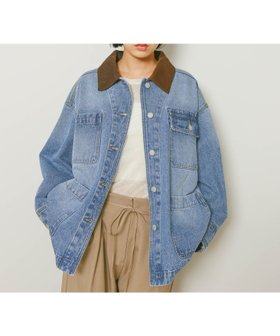 【ベイフロー/BAYFLOW】のオーバーシルエット カバーオール 人気、トレンドファッション・服の通販 founy(ファニー) ファッション Fashion レディースファッション Fashion for Women おすすめ Recommended / Our Picks カフス Cuff Design コーデュロイ Corduroy, Cord Fabric タイトスカート Pencil Skirt, Tight Skirt デニム Denim, Jeans Material |ID:prp329100004687625