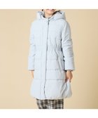 【アー ヴェー ヴェー/a.v.v / KIDS】の100-160 【フード取り外し可能/お家で洗える】中綿ロングコート ライトブルー|ID: prp329100004687659 ipo3291000000034113212