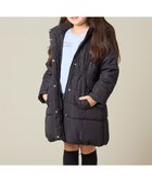 【アー ヴェー ヴェー/a.v.v / KIDS】の100-160 【フード取り外し可能/お家で洗える】フィット フレア中綿ロングコート ブラック|ID: prp329100004687659 ipo3291000000035107647