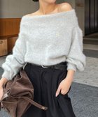 【カプリシューレマージュ/CAPRICIEUX LEMAGE】の【上質な着心地/全骨格細見え】 C.L FOXカシミアドルマンニット 人気、トレンドファッション・服の通販 founy(ファニー) ファッション Fashion レディースファッション Fashion for Women トップス・カットソー Cut & Sew Tops ニット Knit Tops & Sweaters バイアス Bias, Diagonal Cut マキシ Maxi, Full Length ワイド Wide, Wide Fit ワンショル One Shoulder, Asymmetrical おすすめ Recommended / Our Picks エレガント 上品 Elegant thumbnail ライトグレー|ID: prp329100004687660 ipo3291000000034820540