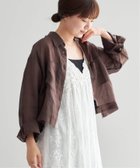 【イエナ/IENA】のラミーショートシャツ 人気、トレンドファッション・服の通販 founy(ファニー) ファッション Fashion レディースファッション Fashion for Women トップス・カットソー Cut & Sew Tops シャツ・ブラウス・オフィスカジュアル Elegant Blouses & Button-Ups 2025年 2025 2025春夏・S/S Spring/Summer 2025 SS25 ショート Short, Short Length スリット Slit, Slit Detail バランス Balance, Style Balance ボトム Bottoms, Lower Wear ロング Long, Long-Length 夏 Summer 羽織 Haori, Light Jacket thumbnail ブラウン|ID: prp329100004687671 ipo3291000000033850577