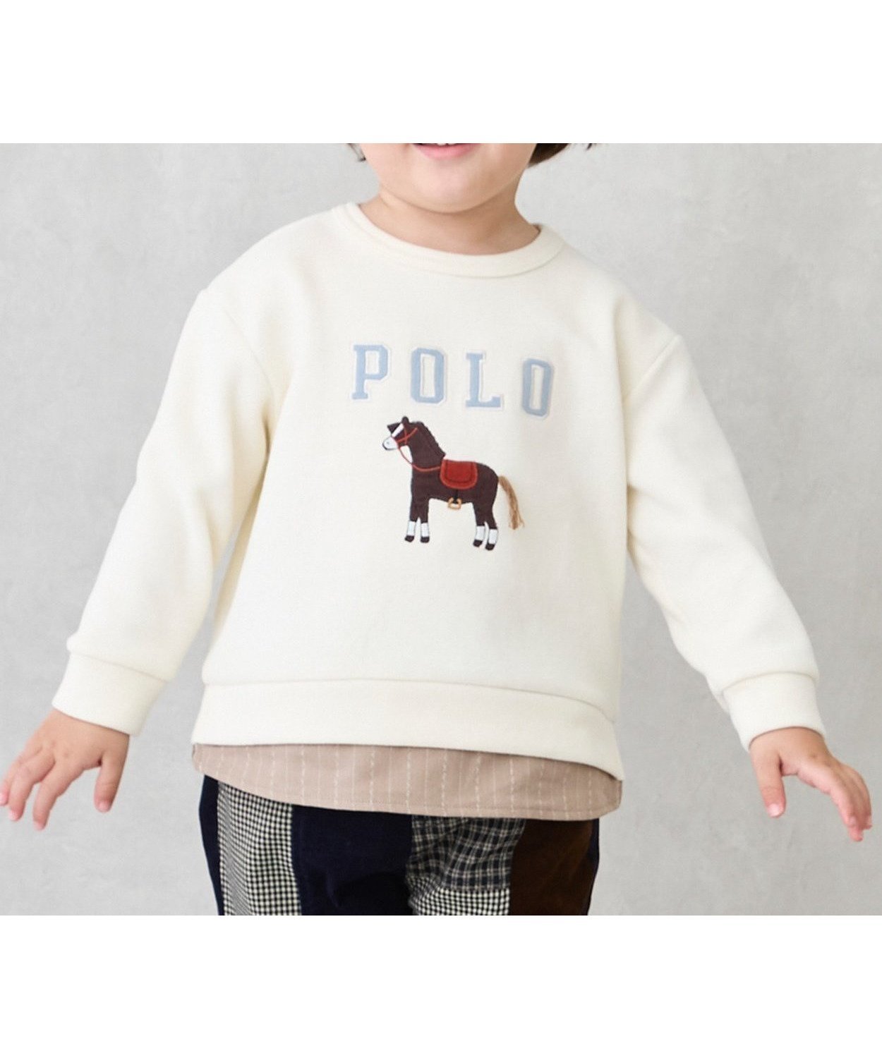 【ナルミヤ オンライン/NARUMIYA ONELINE / KIDS】の【POLO BCS】アップリケトレーナー 人気、トレンドファッション・服の通販 founy(ファニー) 　ファッション　Fashion　キッズファッション　Fashion for Kids　クラシカル　Classical, Vintage-Inspired　トレーナー　Sweatshirt, Trainer　フロント　Front, Front Design　ポケット　Pocket, Pocket Detail　 other-1|ID: prp329100004687705 ipo3291000000034087614