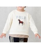 【ナルミヤ オンライン/NARUMIYA ONELINE / KIDS】の【POLO BCS】アップリケトレーナー オフ ホワイト|ID: prp329100004687705 ipo3291000000034087615