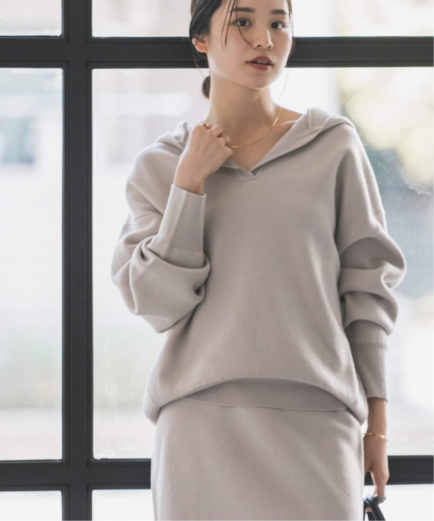 【ノーブル / スピック&スパン/NOBLE / Spick & Span】の《追加》接結タック編みフードプルオーバー インテリア・キッズ・メンズ・レディースファッション・服の通販 founy(ファニー) 　ファッション　Fashion　レディースファッション　Fashion for Women　トップス・カットソー　Cut & Sew Tops　カジュアルプルオーバー・ニットトップス　Pullovers & Knit Tops / Casual Pullovers　人気　Popular, Best Seller　ベージュ A|ID: prp329100004687741 ipo3291000000033851101