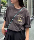 【チャオパニックティピー/CIAOPANIC TYPY】の【Franklin Climbing】 ブルドッグスケボープリント半袖Tee チャコールグレー|ID: prp329100004687762 ipo3291000000033851270