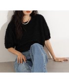 【エヌ ナチュラルビューティーベーシック/N.Natural Beauty basic】のカーリーフォルムトップス ブラック|ID: prp329100004687797 ipo3291000000033851629