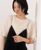 【エヌ ナチュラルビューティーベーシック/N.Natural Beauty basic】のカーリーフォルムトップス オフホワイト1|ID: prp329100004687797 ipo3291000000033851632