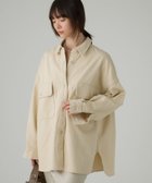 【バビロン/BABYLONE / KIDS】のデニムビッグシャツ 人気、トレンドファッション・服の通販 founy(ファニー) ファッション Fashion キッズファッション Fashion for Kids ショルダー Shoulder, Shoulder Strap ジャケット Jacket, Outerwear スリット Slit, Slit Detail チュニック Tunic, Long Top デニム Denim, Jeans Material バランス Balance, Style Balance ビッグ Big, Oversized 再入荷 Restock / Back in Stock thumbnail 【NEW】クリーム62|ID: prp329100004687824 ipo3291000000034125679