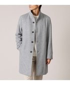 【タケオキクチ/TAKEO KIKUCHI / MEN】の【ウールカシミヤブレンド】ビーバー調 スタンドカラー コート 人気、トレンドファッション・服の通販 founy(ファニー) ファッション Fashion メンズファッション Fashion for Men エレガント 上品 Elegant スタンド Stand Collar, Upright Stand スーツ Suit, Formalwear バランス Balance, Style Balance ビジネス 仕事 通勤 Business / Work / Commuting マフラー Scarf, Muffler thumbnail ライトグレー|ID: prp329100004687840 ipo3291000000033851925