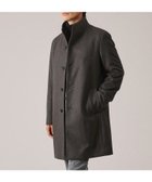 【タケオキクチ/TAKEO KIKUCHI / MEN】の【ウールカシミヤブレンド】ビーバー調 スタンドカラー コート 人気、トレンドファッション・服の通販 founy(ファニー) ファッション Fashion メンズファッション Fashion for Men エレガント 上品 Elegant スタンド Stand Collar, Upright Stand スーツ Suit, Formalwear バランス Balance, Style Balance ビジネス 仕事 通勤 Business / Work / Commuting マフラー Scarf, Muffler thumbnail チャコールグレー|ID: prp329100004687840 ipo3291000000033851926