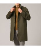 【タケオキクチ/TAKEO KIKUCHI / MEN】の【ウールカシミヤブレンド】ビーバー調 スタンドカラー コート 人気、トレンドファッション・服の通販 founy(ファニー) ファッション Fashion メンズファッション Fashion for Men エレガント 上品 Elegant スタンド Stand Collar, Upright Stand スーツ Suit, Formalwear バランス Balance, Style Balance ビジネス 仕事 通勤 Business / Work / Commuting マフラー Scarf, Muffler thumbnail オリーブグリーン|ID: prp329100004687840 ipo3291000000033851928