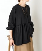 【ジェナ エスパス メルヴェイユ/Jena espace merveilleux】の【さわゆい企画】【WEB限】ペプラムブラウス 人気、トレンドファッション・服の通販 founy(ファニー) ファッション Fashion レディースファッション Fashion for Women トップス・カットソー Cut & Sew Tops シャツ・ブラウス・オフィスカジュアル Elegant Blouses & Button-Ups ギャザー Gathered, Ruffled スマート Smart, Elegant スラックス Slacks, Dress Pants デニム Denim, Jeans Material 人気 Popular, Best Seller ペプラム Peplum, Flared Hem 再入荷 Restock / Back in Stock おすすめ Recommended / Our Picks thumbnail ブラック|ID: prp329100004687846 ipo3291000000033851981