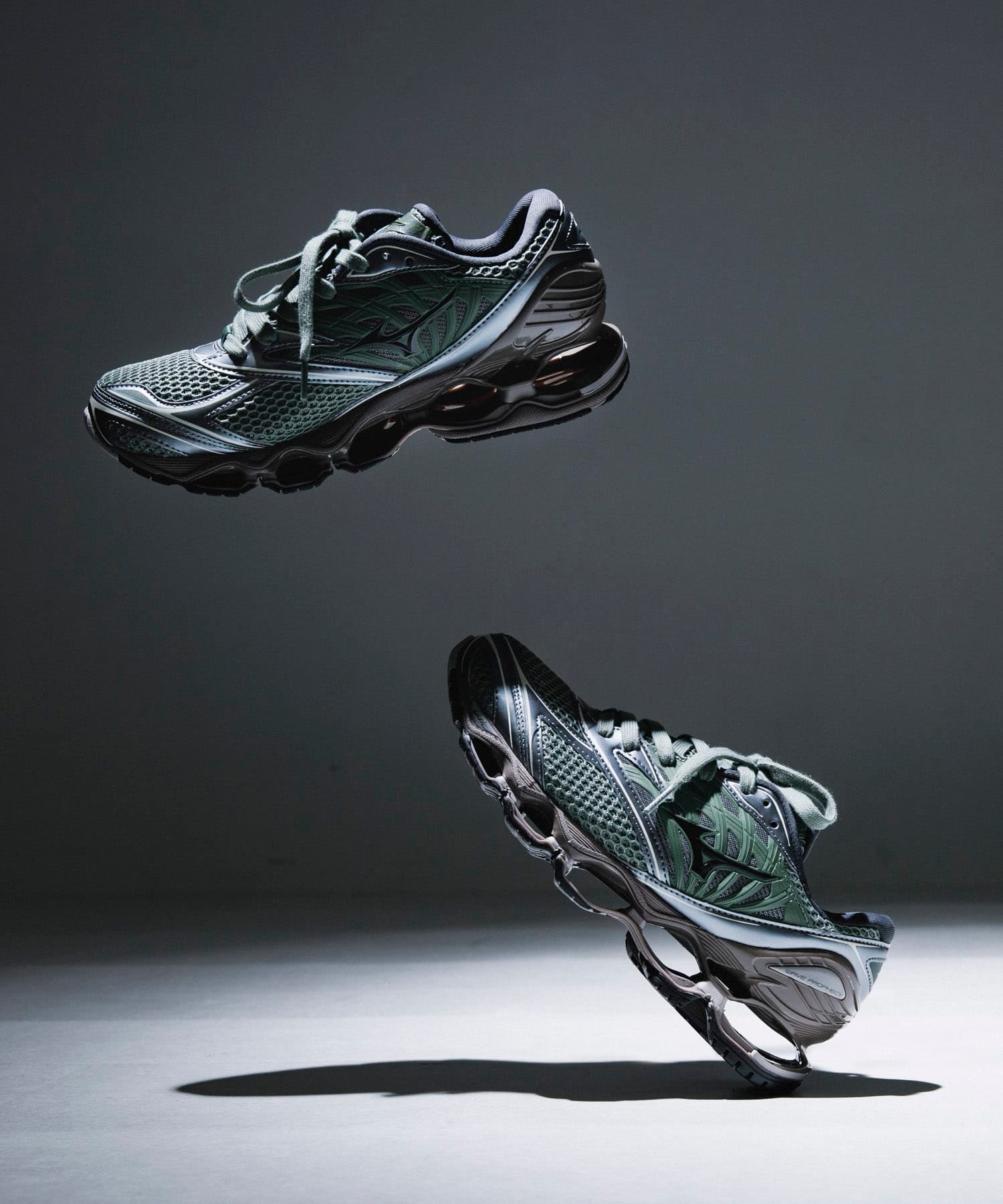 【ユーアールビーエス/URBS / URBAN RESEARCH / MEN】のMizuno WAVE PROPHECY LS インテリア・キッズ・メンズ・レディースファッション・服の通販 founy(ファニー) 　ファッション　Fashion　メンズファッション　Fashion for Men　2025年　2025　2025春夏・S/S　Spring/Summer 2025 SS25　スポーツ　Sports, Activewear　夏　Summer　S/S・春夏　SS, Spring/Summer, Warm Season　GRN/BLK|ID: prp329100004687875 ipo3291000000033852256