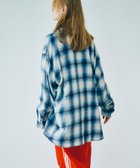 【アールエヌエー/RNA】のB2918 ヴィンテージオンブレーシャツ 人気、トレンドファッション・服の通販 founy(ファニー) ファッション Fashion レディースファッション Fashion for Women トップス・カットソー Cut & Sew Tops シャツ・ブラウス・オフィスカジュアル Elegant Blouses & Button-Ups チェック Check, Plaid, Tartan トレンド Trend, Trending Now ビスチェ Bustier, Corset Top thumbnail ブルー|ID: prp329100004687884 ipo3291000000034002352