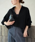 【プラージュ/Plage】の《追加》GEORGETTE SKIPPER ブラウス 人気、トレンドファッション・服の通販 founy(ファニー) ファッション Fashion レディースファッション Fashion for Women トップス・カットソー Cut & Sew Tops シャツ・ブラウス・オフィスカジュアル Elegant Blouses & Button-Ups ショルダー Shoulder, Shoulder Strap ジョーゼット Georgette, Semi-Sheer Fabric スキッパー Skipper, Open Collar スリット Slit, Slit Detail ドロップ Drop Shoulder, Dropped Style バランス Balance, Style Balance ボトム Bottoms, Lower Wear 人気 Popular, Best Seller ビジネス 仕事 通勤 Business / Work / Commuting A/W・秋冬 Autumn/Winter thumbnail ブラック|ID: prp329100004688324 ipo3291000000033856610